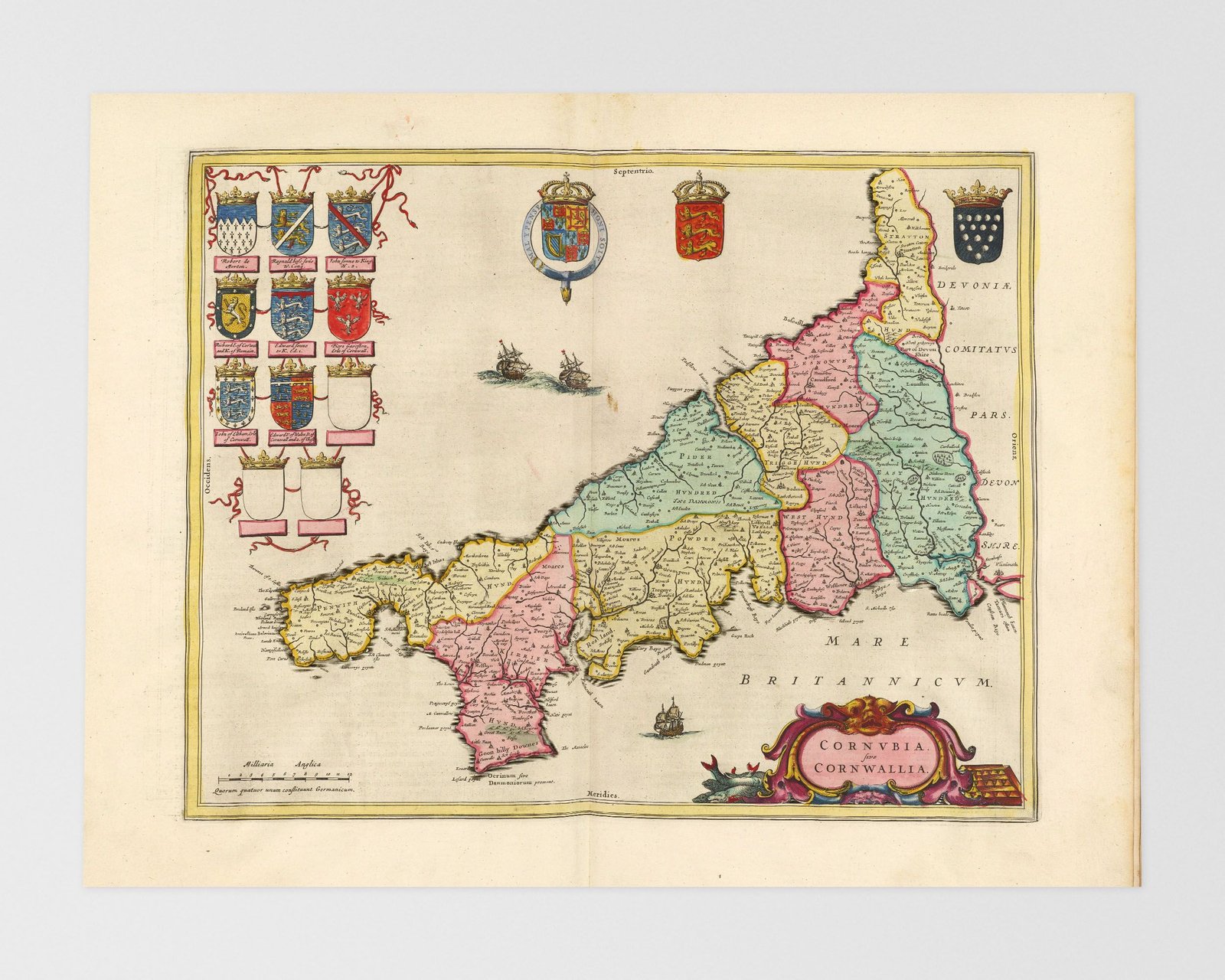 Cornwall, Devon, Somerset, Dorset