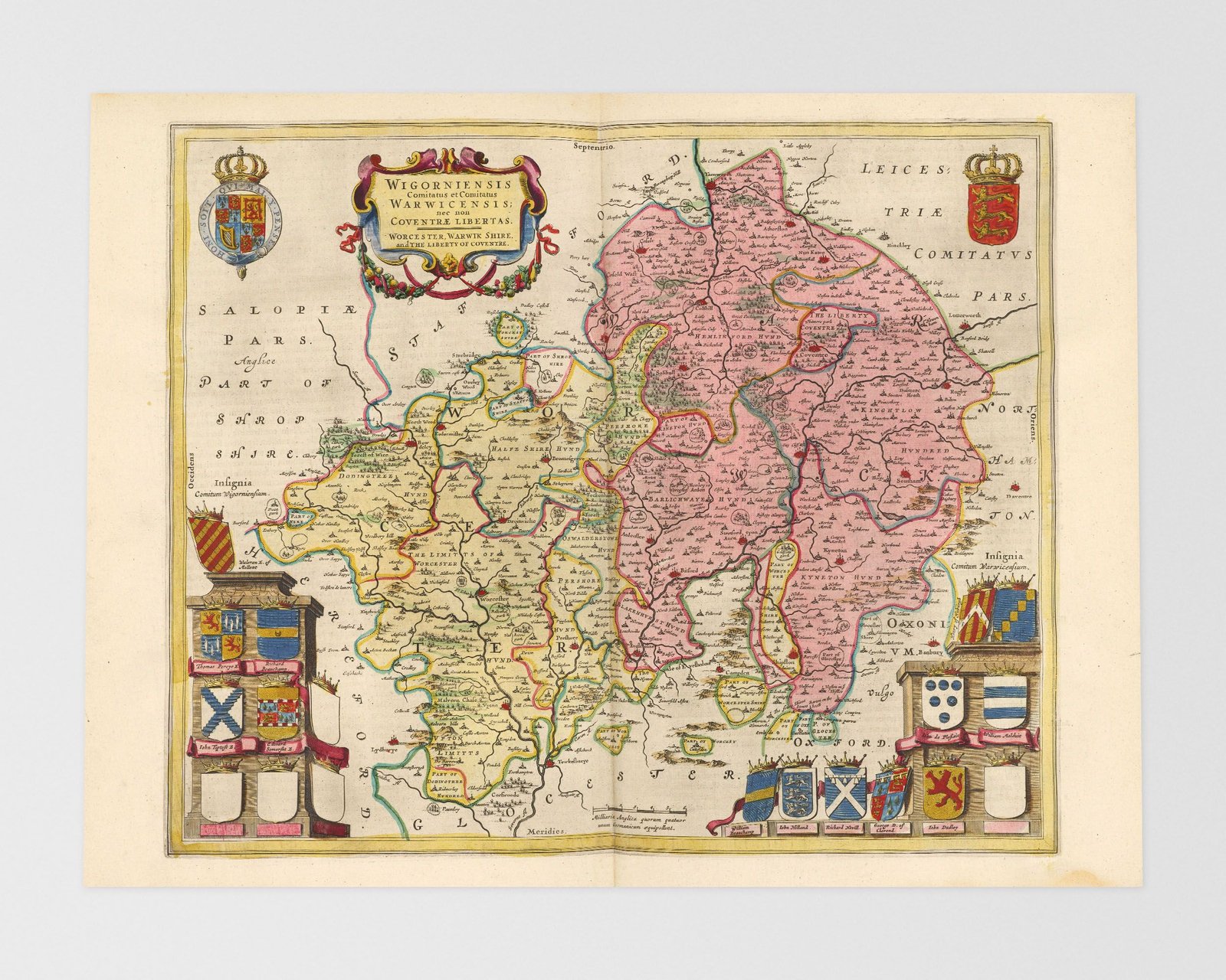 Birmingham, Alcester, Worcester