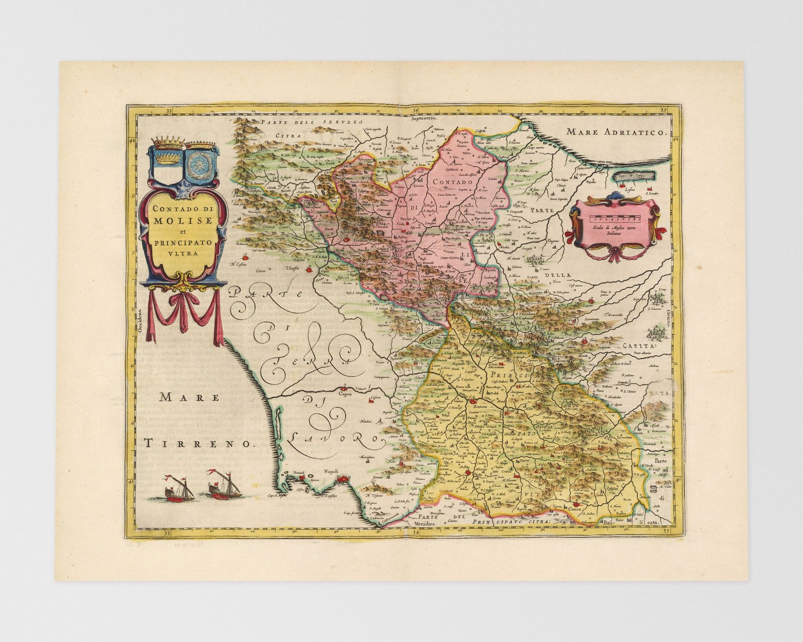 Campobasso, Benevento, Montesarchio